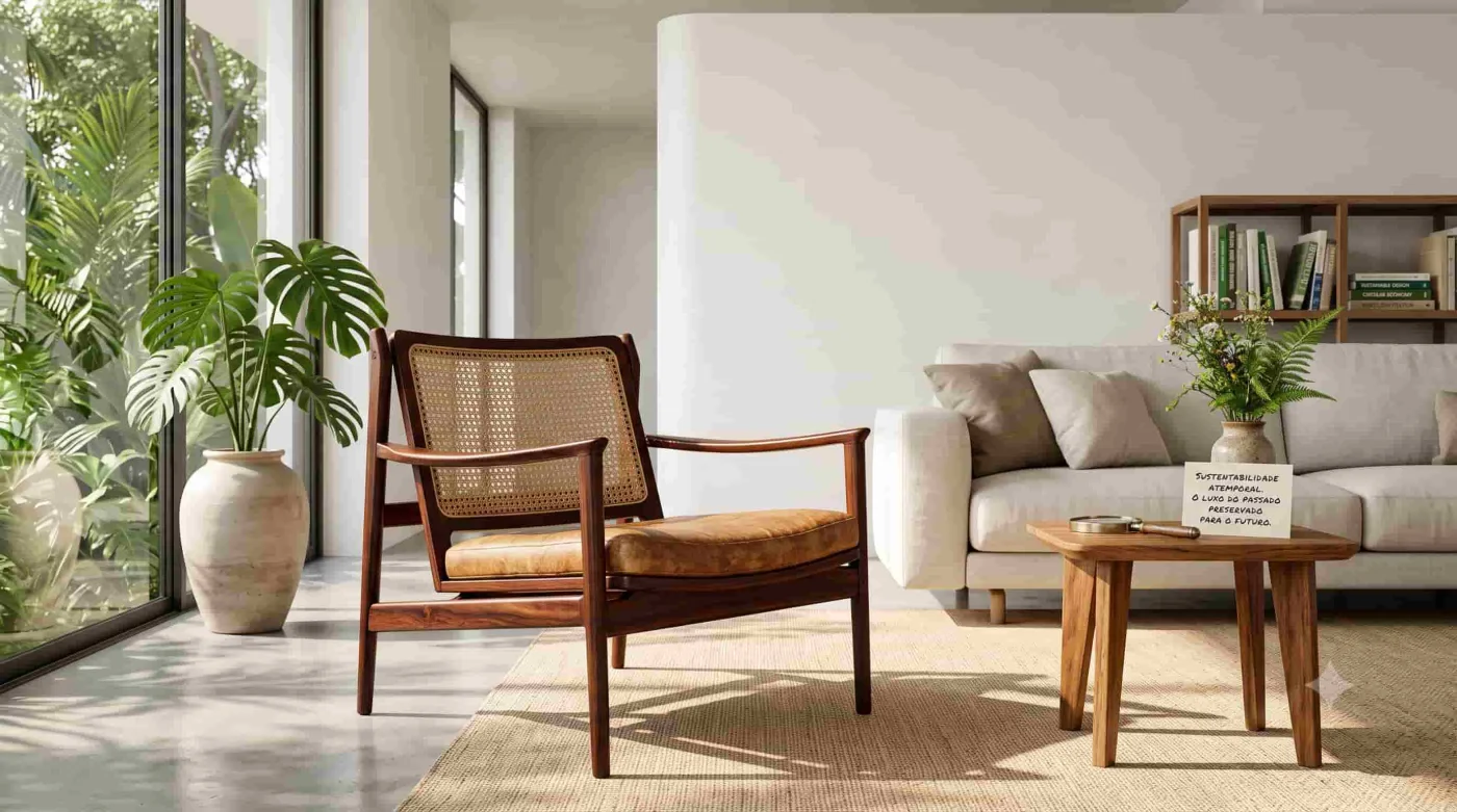 Sustentabilidade e Design: O Luxo do Mobiliário Antigo